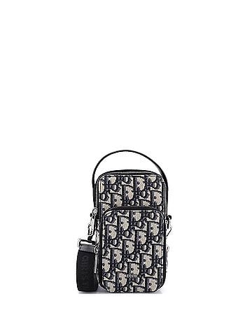 Christian Dior Rider Crossbody Pouch Oblique Canvas Micro (view 1)