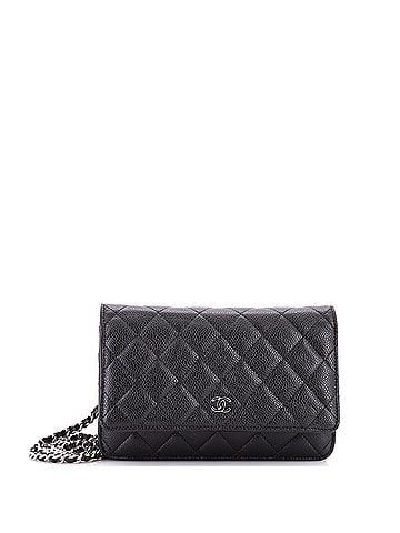 Chanel Wallet on Chain Quilted Caviar (view 1)