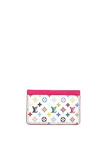 Louis Vuitton x Takashi Murakami Card Holder Monogram Multicolor with Leather (view 1)