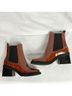 Gianni Bini Solid Brown Ankle Boots Size 7 1/2 - photo 6