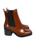 Gianni Bini Solid Brown Ankle Boots Size 7 1/2 - photo 2