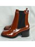 Gianni Bini Solid Brown Ankle Boots Size 7 1/2 - photo 8