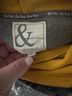 Ampersand Ave Floral Gray Yellow Pullover Hoodie Size M - photo 3