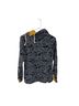 Ampersand Ave Floral Gray Yellow Pullover Hoodie Size M - photo 1