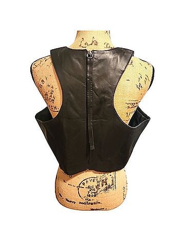 REVOLVE Lita by Ciara Leather Front Tank Leather Top (view 2)