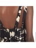 Aster Floral Black White Romper Size XS - photo 4