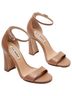 Steve Madden 100% Leather Brown Heels Size 9 1/2 - photo 1