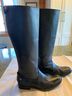 FRYE 100% Leather Black Boots Size 6 1/2 - photo 3
