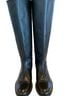 FRYE 100% Leather Black Boots Size 6 1/2 - photo 2