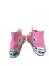 Converse 100% Canvas Pink White Sneakers Size 4 - photo 2