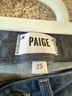 Paige 100% Cotton Blue Jeans Size 0 - photo 3