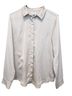 J.Crew 100% Polyester Tan Long Sleeve Button-Down Shirt Size M - photo 1