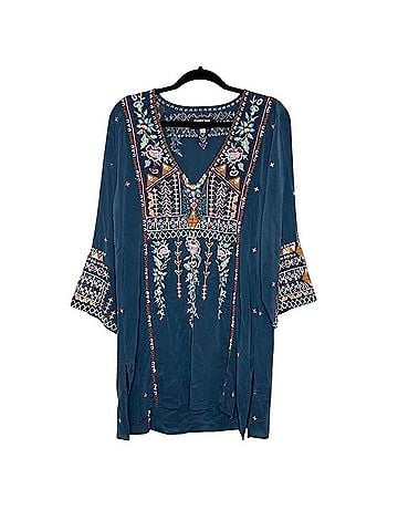 Johnny Was Leigh Toledo Tunic Long Sleeve T-Shirt (view 1)