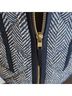 J.Crew Factory Store Chevron-herringbone Black Tan Jacket Size S - photo 8