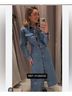 Zara Blue Casual Dress Size S - photo 9