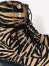 Aqua 100% Calf Hair Animal Print Multi Color Boots Size 7 1/2 - photo 5