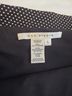 Max Studio 100% Polyester 35% Rayon Polka Dots Black Casual Skirt Size L - photo 3