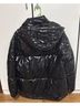 Zara 100% Nylon Solid Black Green Jacket Size XS - photo 7