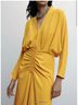 Mango Yellow Casual Dress Size 4 - photo 6