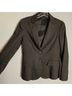 Theory Stripes Brown Blazer Size 2 - photo 5