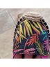 Sperry Top Sider Tropical Pink Blue Flats Size 6 1/2 - photo 5
