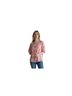 Torrid Animal Print Pink White Short Sleeve Top Size L - photo 1