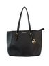 Michael Kors Solid Black Leather Tote One size - photo 1