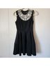 Needle & Thread 100% Polyester Floral Black Casual Dress Size 4 - photo 3