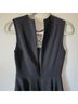 Needle & Thread 100% Polyester Floral Black Casual Dress Size 4 - photo 7