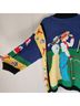 Berek 100% Cotton Graphic Blue Black Casual Sweaters Size L - photo 7
