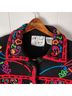 Michael Simon Graphic Floral Multi Color Jacket Size S - photo 5