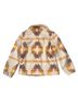 Faherty Aztec Or Tribal Print Tan Ivory Brown Jacket Size M - photo 2