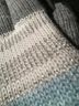 Isotoner 100% Other Stripes Gray Silver Blue Multi Color Gloves One size - photo 6