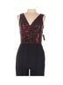 Donna Morgan Black Red Jumpsuit Size 10 - photo 3