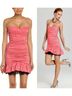 BCBGMAXAZRIA Solid Pink Cocktail Dress Size 0 - photo 4