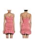 BCBGMAXAZRIA Solid Pink Cocktail Dress Size 0 - photo 3