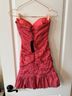 BCBGMAXAZRIA Solid Pink Cocktail Dress Size 0 - photo 6