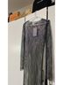 Zara Solid Black Cocktail Dress Size M - photo 7