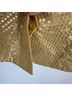 Sleeper 100% Cotton 100% Polyester Solid Gold Long Sleeve Button-Down Shirt Size S - photo 16