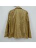 Sleeper 100% Cotton 100% Polyester Solid Gold Long Sleeve Button-Down Shirt Size S - photo 7