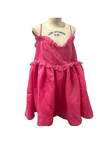 Selkie Vibrant Pink Mini Dress Cocktail Dress (view 2)