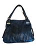 B Makowsky 100% Leather Black Leather Hobo One size - photo 5