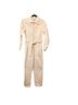 Reformation 100% Cotton Solid White Jumpsuit Size 2 - photo 2