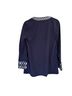 Tory Burch 100% Polyester Blue Long Sleeve T-Shirt Size 4 - photo 2