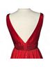 Mac Duggal 100% Polyester Solid Red Cocktail Dress Size 2 - photo 8