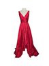 Mac Duggal 100% Polyester Solid Red Cocktail Dress Size 2 - photo 1