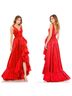 Mac Duggal 100% Polyester Solid Red Cocktail Dress Size 2 - photo 4