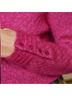 Sézane Graphic Pink Wool Cardigan Size XS - photo 12