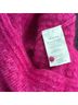 Sézane Graphic Pink Wool Cardigan Size XS - photo 9