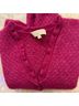 Sézane Graphic Pink Wool Cardigan Size XS - photo 11